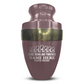 Personalized Adult Human Cremation Urn with Custom Engraved Name Date on Vessel for Ashes and Cremains | Elite Funny Bowling Lover Series with Gold Inlay | 200 Lbs | Black
