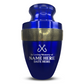 Personalized Adult Human Cremation Urn with Custom Engraved Name Date Boat on Vessel for Ashes and Cremains | Funny Fishing Lover Series with Gold Inlay | 200 Lbs