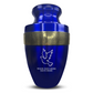 Personalized Adult Human Cremation Urn with Custom Name Date on Gold Rim Container for Ashes and Men or Women Cremains | Elite Memorial Dove Design Series | 200 Lbs