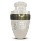Personalized Adult Human Cremation Urn with Custom Engraved Name Date on Vessel for Ashes and Cremains | Elite Funny Bowling Lover Series with Gold Inlay | 200 Lbs | Black