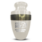 Personalized Adult Human Cremation Urn with Custom Engraved Name Date Boat on Vessel for Ashes and Cremains | Funny Fishing Lover Series with Gold Inlay | 200 Lbs