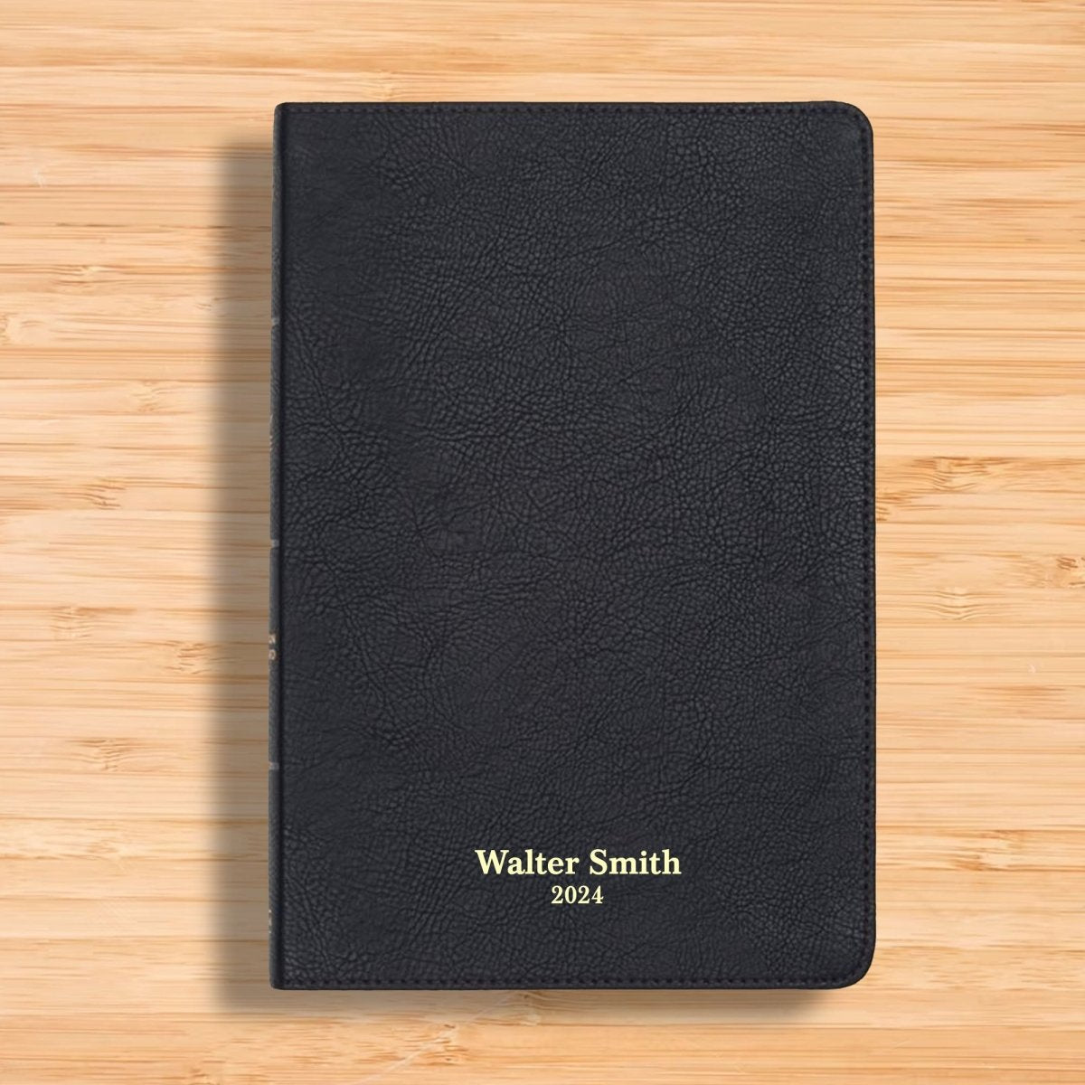 Personalized CSB Thinline Bible Large Print Size Black | Shepherds Shelf
