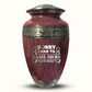 Custom Large Cremation Urn for Human Ashes - Elevate Collection - Funny Bowling Design - Distressed Finish - 200 Cubic Inch