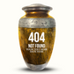 Custom Large Cremation Urn for Human Ashes - Elevate Collection - Funny Tech Design - Distressed Finish - 200 Cubic Inch