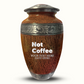 Custom Large Cremation Urn for Human Ashes - Elevate Collection - Just Funny Design - Distressed Finish - 200 Cubic Inch