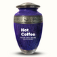Custom Large Cremation Urn for Human Ashes - Elevate Collection - Just Funny Design - Distressed Finish - 200 Cubic Inch