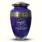 Custom Large Cremation Urn for Human Ashes - Elevate Collection - Funny Religious Design - Distressed Finish - 200 Cubic Inch