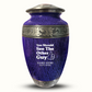 Custom Large Cremation Urn for Human Ashes - Elevate Collection - Dark Humor Design - Distressed Finish - 200 Cubic Inch