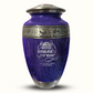 Custom Large Cremation Urn for Human Ashes - Elevate Collection - Funny Bowling Design - Distressed Finish - 200 Cubic Inch