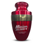 Personalized Adult Cremation Urn with Custom Engraved Name, Date and Funny Urn Design Metal Aluminum Vessel for Ashes and Remains | Elite Collection with Gold Inlay | 200 Cubic Inch