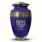 Custom Large Cremation Urn for Human Ashes - Elevate Collection - Funny Gaming Design - Distressed Finish - 200 Cubic Inch