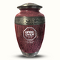 Custom Large Cremation Urn for Human Ashes - Elevate Collection - Funny Gaming Design - Distressed Finish - 200 Cubic Inch