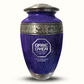Custom Large Cremation Urn for Human Ashes - Elevate Collection - Funny Gaming Design - Distressed Finish - 200 Cubic Inch