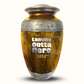Custom Large Cremation Urn for Human Ashes - Elevate Collection - Just Funny Design - Distressed Finish - 200 Cubic Inch
