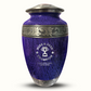 Custom Large Cremation Urn for Human Ashes - Elevate Collection - Dark Humor Design - Distressed Finish - 200 Cubic Inch