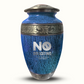 Custom Large Cremation Urn for Human Ashes - Elevate Collection - Funny Office Design - Distressed Finish - 200 Cubic Inch