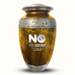 Custom Large Cremation Urn for Human Ashes - Elevate Collection - Funny Office Design - Distressed Finish - 200 Cubic Inch