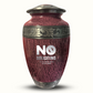 Custom Large Cremation Urn for Human Ashes - Elevate Collection - Funny Office Design - Distressed Finish - 200 Cubic Inch