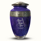 Custom Large Cremation Urn for Human Ashes - Elevate Collection - Funny Baseball Design - Distressed Finish - 200 Cubic Inch