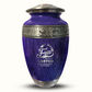 Custom Large Cremation Urn for Human Ashes - Elevate Collection - Dark Humor Design - Distressed Finish - 200 Cubic Inch