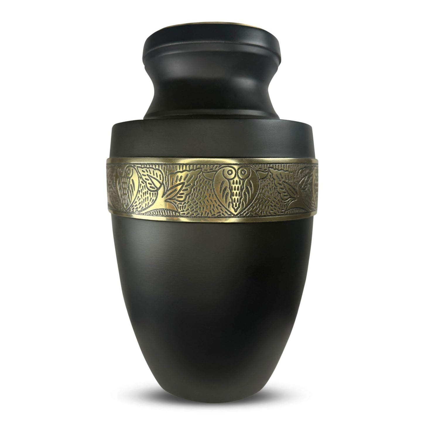 Personalized Adult Human Cremation Urn with Custom Engraved Name Date on Vessel for Ashes and Cremains | Elite Funny Bowling Lover Series with Gold Inlay | 200 Lbs | Black