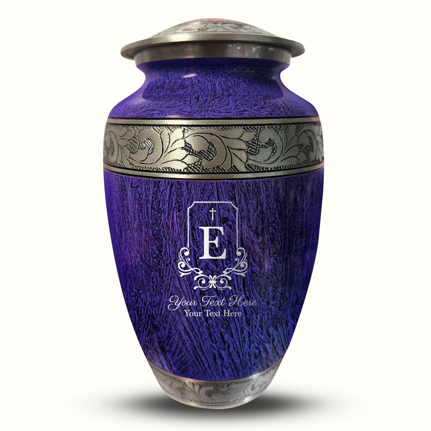 Custom Large Cremation Urn for Human Ashes - Elevate Collection - Headstone Shape Design - Distressed Finish - 200 Cubic Inch