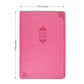 Personalized NIV Thinline Holy Bible Medium Print Size Custom Engraved | Includes Name and Up to 3 Rows of Text on Faux Leather Cover PInk | Shepherds Shelf - Shepherds Shelf